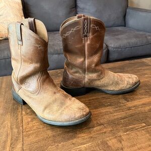 Ariat Boots |  Heritage Roper Western Boot leather good condition size 12